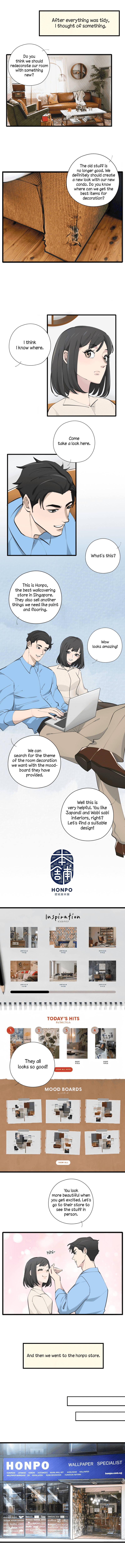 Experience the beauty and richness of Japanese traditions through Honpo's captivating webtoon series. Immerse yourself in the fascinating world of kimono, tea ceremonies, and calligraphy,